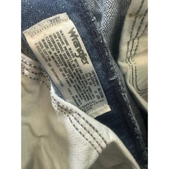 Wrangler FR Sz 35x36 31 Relaxed Jeans dark Wash Cat2 - Worn Once - Picture 6 of 7